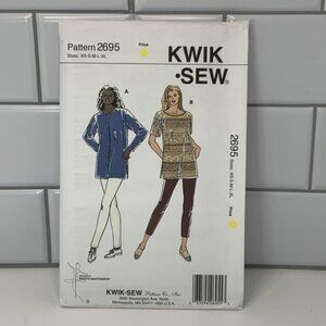 KWIK SEW Pattern 2695 Misses' Sizes XS-XL Tunic & Leggings, Uncut